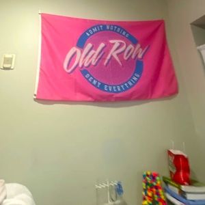 Old Row flag! You can hang anywhere… this one was in my dorm room.